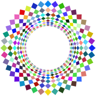 Prismatic Checkered Frame 2