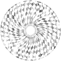Metallic Checkered Eye No Background