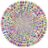 Abstract Vortex 33 Variation 4 No Background