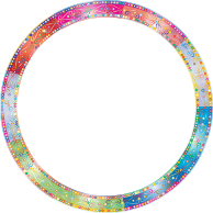 Prismatic Decorative Ornamental Round Frame 3
