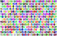 Prismatic Arrows Background