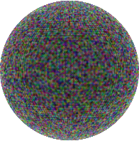 Prismatic Wireframe Sphere