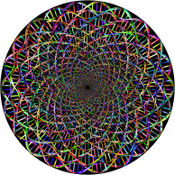 Chromatic DNA Helix Vortex 2