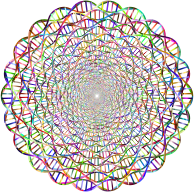 Chromatic DNA Helix Vortex 2 No Background