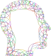 Abstract Lines Head