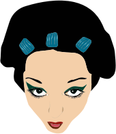 Woman's Head Portrait