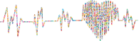 Prismatic Hearts Electrocardiogram 2