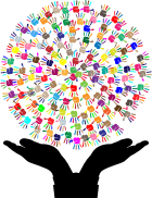 Prismatic Hands Tree