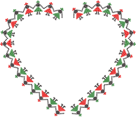 Pixel Dancers Heart