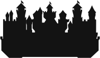 Large Castle Silhouette