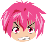 Angry Manga Face
