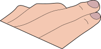 finger swiping