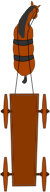 open horse waggon