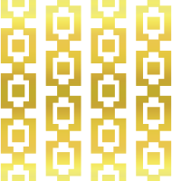 Gold Square Pattern