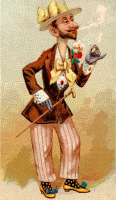 Cigarette card - Boulevard