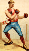 Cigarette card - Boxing