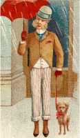 Cigarette card - London