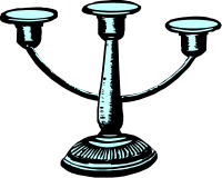 liftarn Antique candelholder
