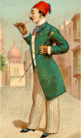 Cigarette card - Turkish