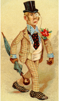 Cigarette card - Cockney