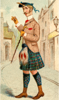 Cigarette card - Scotch
