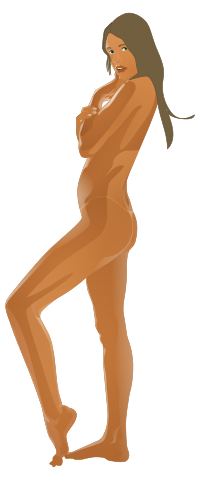 Naked girl