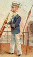Cigarette card - Yachting