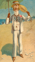 Cigarette card - Long Branch