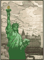 Classic Statue of Liberty