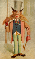 Cigarette card - Amsterdam Banker
