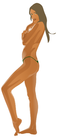 Naked girl