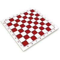 Chessboard in Half-way Perspective / Tablero en Perspectiva Semi-lateral