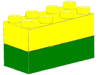 Bricks Yellow Green