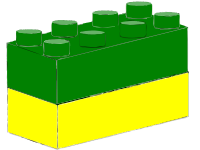 Bricks Green Yellow