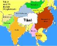 Tibet map