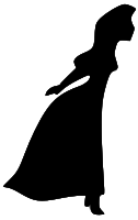 Woman's silhouette