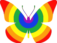 Rainbow Butterfly