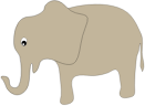 hand drawn elephant 