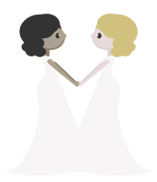 Wedding day brides