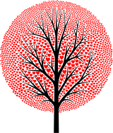 Red Hearts Tree