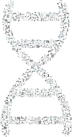 Musical DNA Grayscale