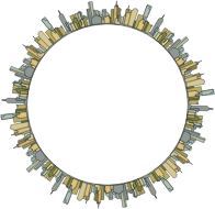 Melbourne Skyline Radial