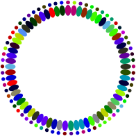 Abstract People Circle