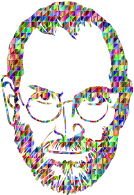 Chromatic Triangular Steve Jobs