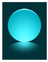 Cyan Sphere