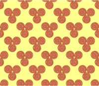 Joined spirals pattern