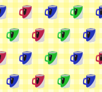 Mugs pattern