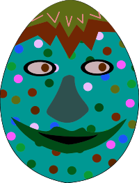 Decorative egg 11
