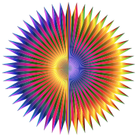 Prismatic Steamcoded Star