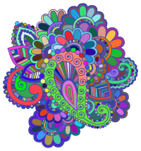 Prismatic Henna Tattoo